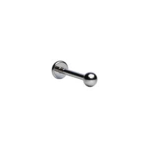 Basic Titanium Labret made Internally Threaded
